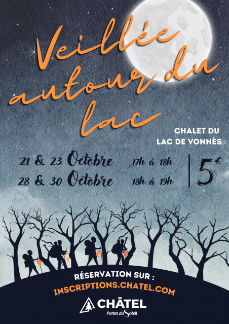Veillée autour du lac_Châtel