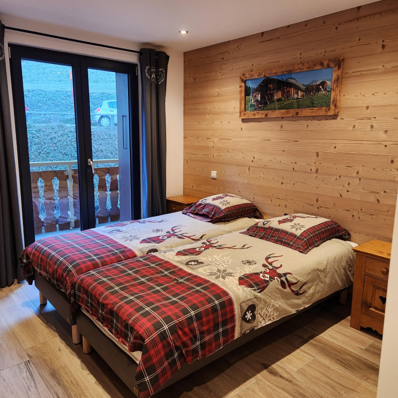 1ère Chambre 3 pièces - Le Choucas 2_Châtel