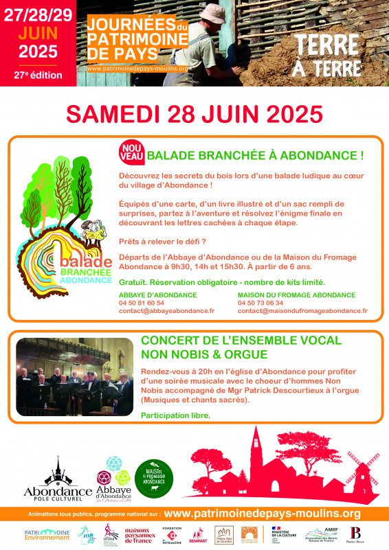 Journées du Patrimoine de Pays - Balade Branchée in Abondance_Abondance