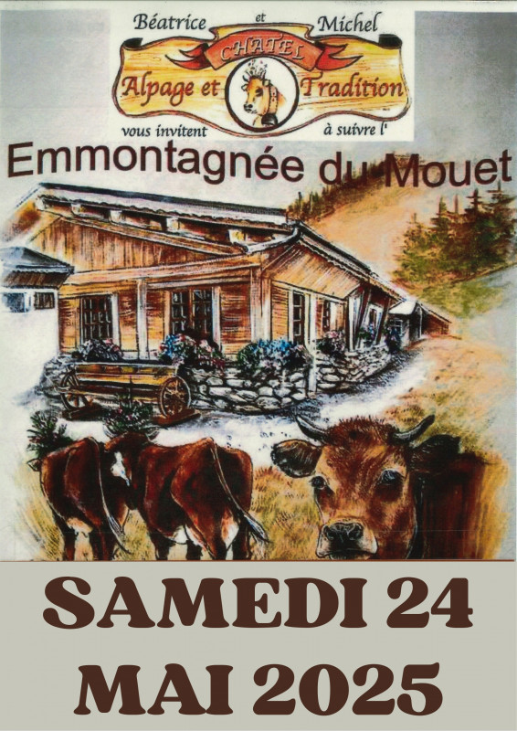 Emmontagnée au Mouët