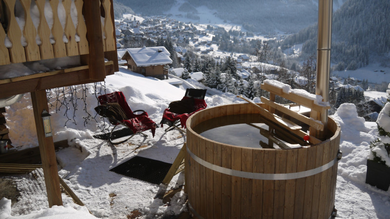 Bain nordique - Chalet les Loups