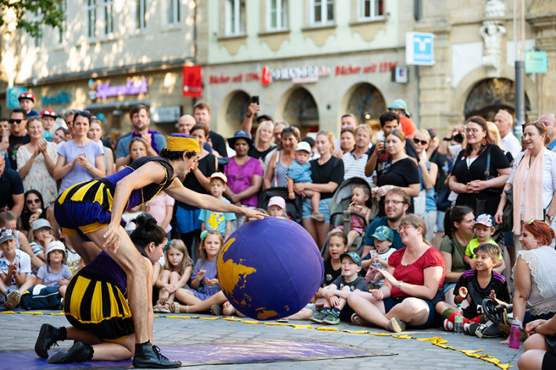 Spectacle acrobatique 