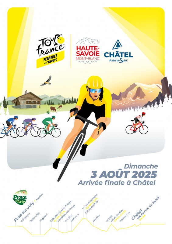 Châtel : ville d'arrivée du Tour de France Femmes 2025_Châtel