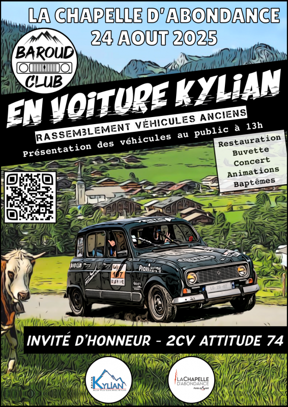 Verzameling van oude voertuigen : En voiture Kylian #4_La Chapelle-d'Abondance