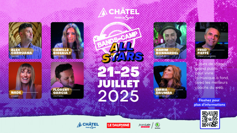 Bands-Camp All Stars - Muziekcursus_Châtel