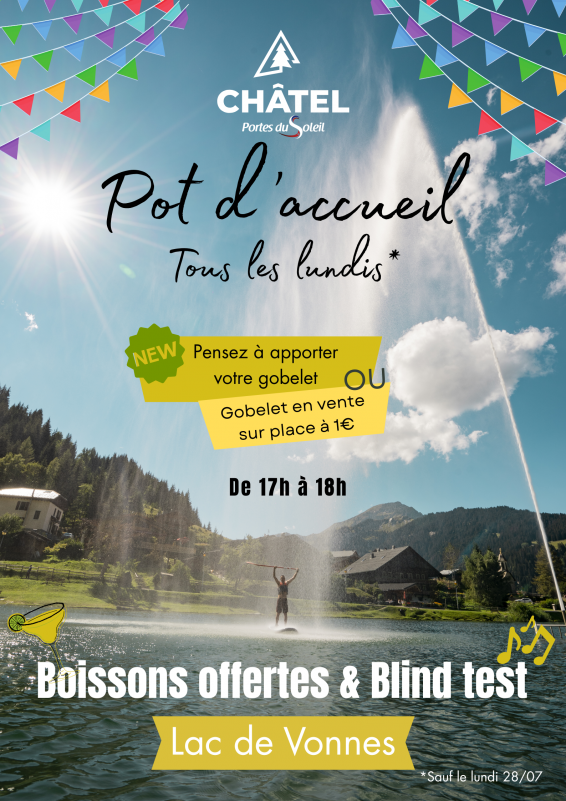 Welkomstdrankje & blind test_Châtel