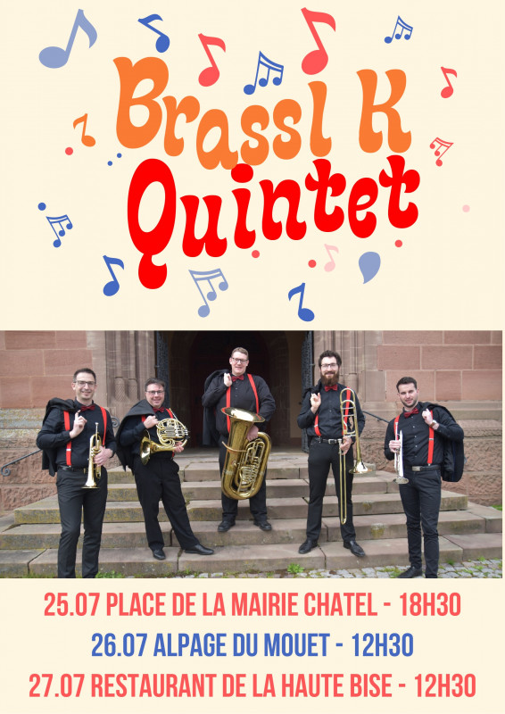 Concert by the Brassi K Quintet_Châtel